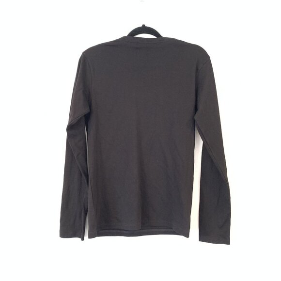 MichelAngelo Rich Boy Rhinestone Porsche Crest Design Black V-Neck T-Shirt S - Picture 5 of 5